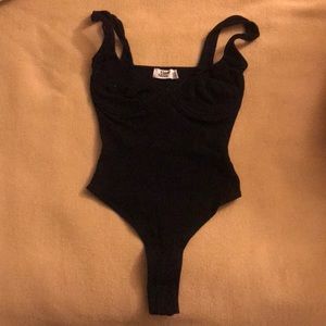 Tiger mist black bodysuit